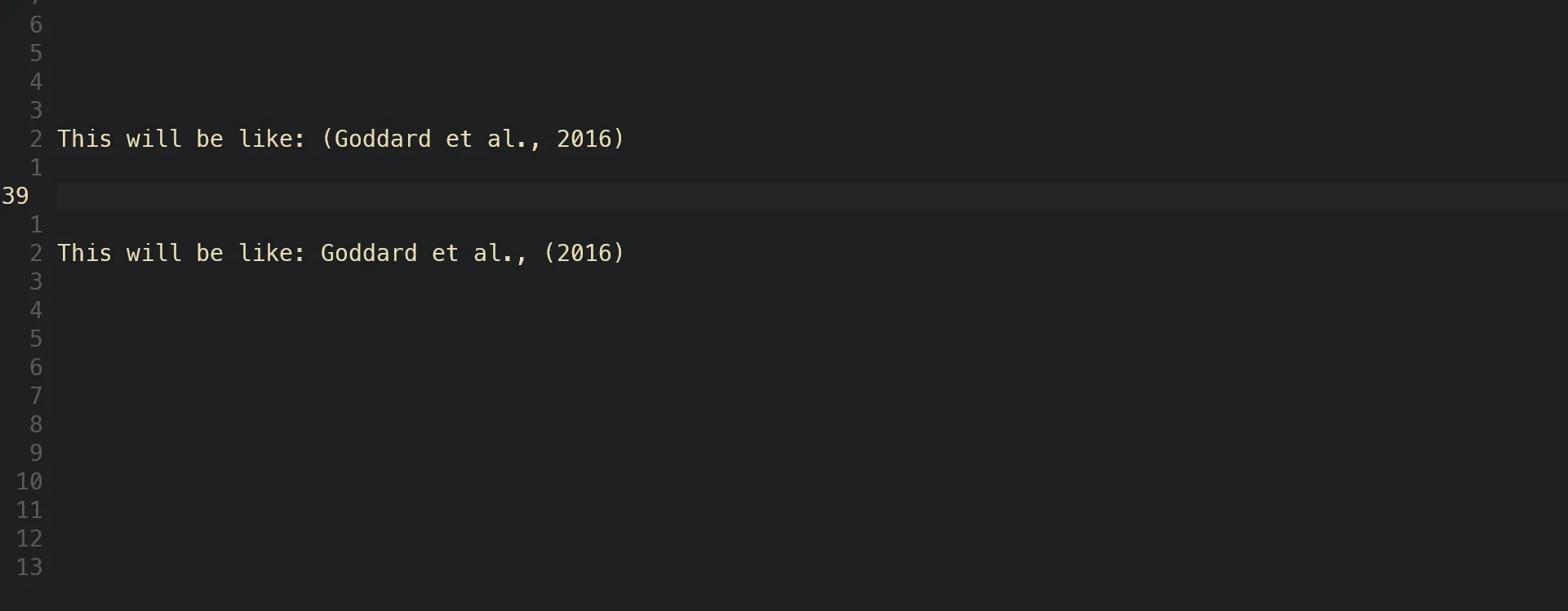 Indirect and direct in-text citations example
